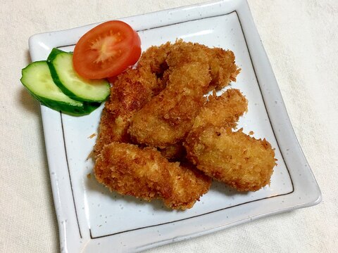 お弁当おかず♪カレー風味のひとくちササミカツ♡